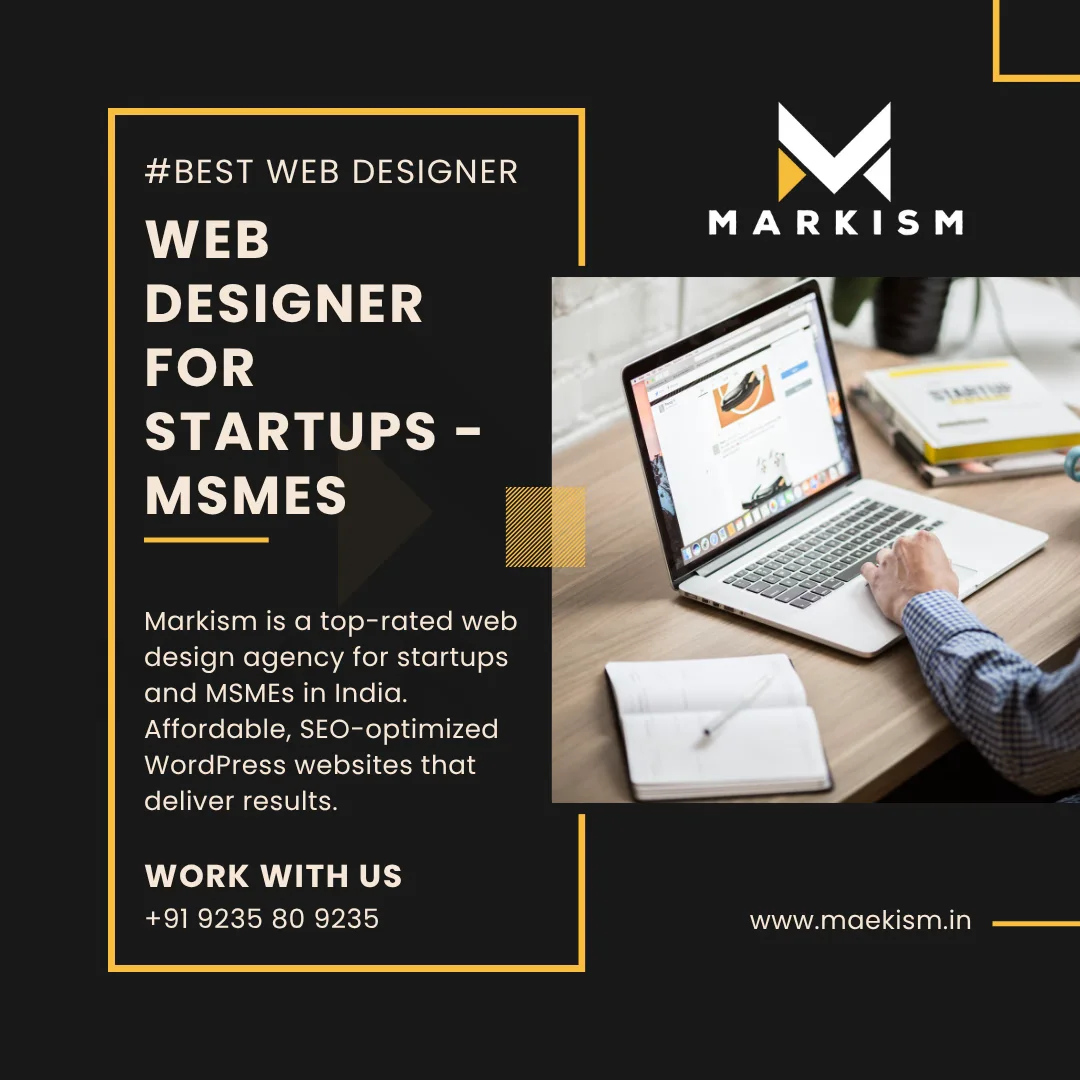Best web designer for startups and MSMEs